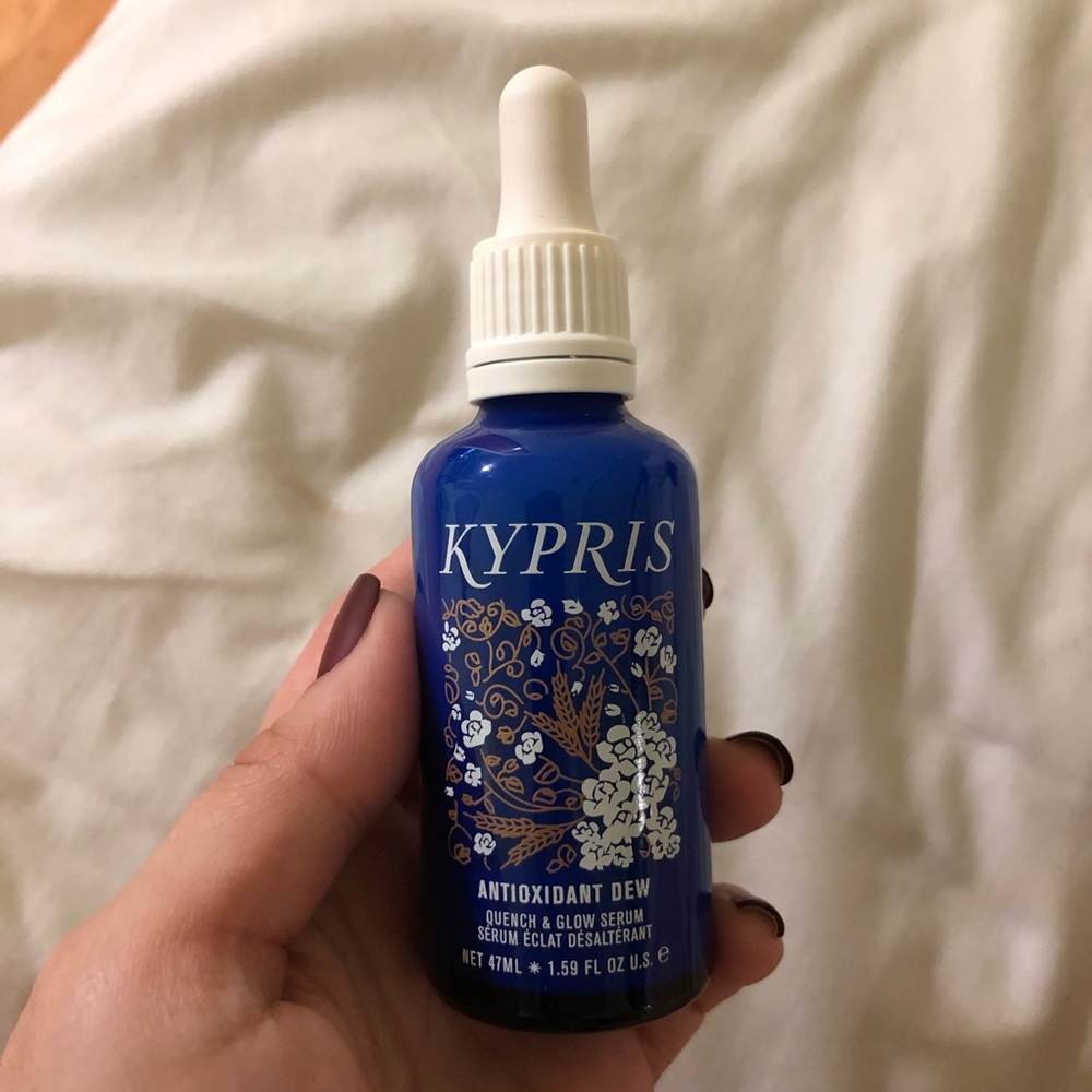Kypris antioxidant dew quench and glow serum
